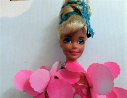 barbie pink flowers a